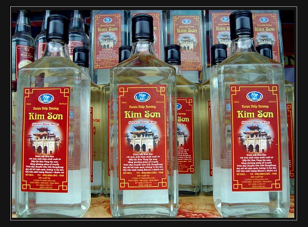 tem nhán dán chai rượu Kim Sơn Ninh Bình