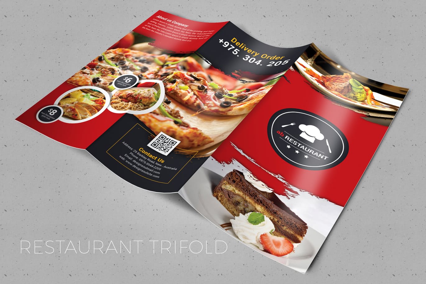 Brochure dùng trong quảng cáo nghành thực phẩm