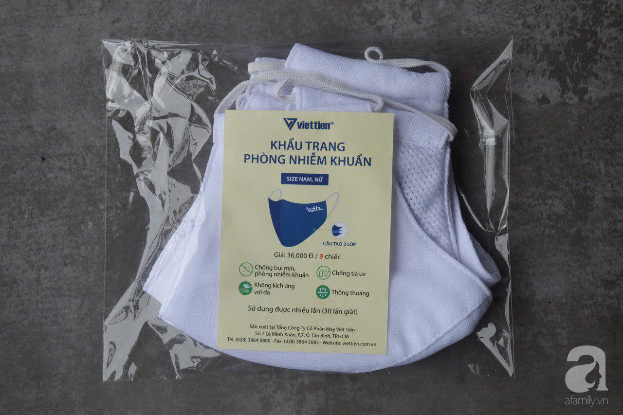Dịch vụ in nhãn dán túi đựng khẩu trang phòng nhiễm khuẩn Việt Tiến