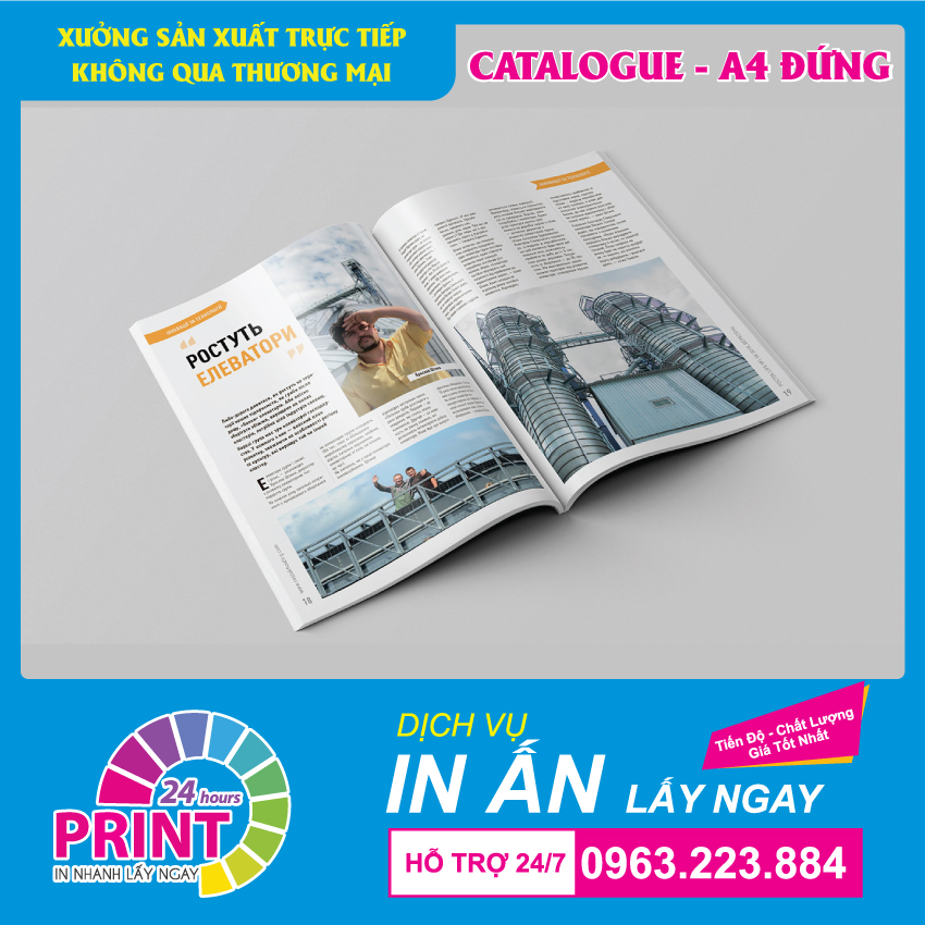 In catalogue giá rẻ lấy ngay tại In An Anh