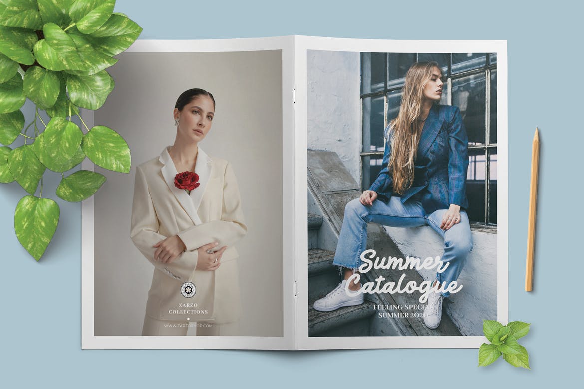 Mẫu Catalogue thời trang mùa hè