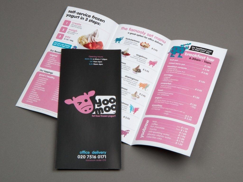 Thiết kế Brochure trẻ trung năng động giúp doanh nghiệp thu hút sự chú ý của khách hàng mục tiêu (khách hàng trẻ)