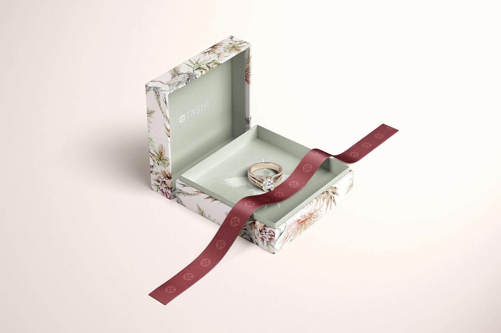 bức ảnh hộp quà tặng nhẫn nhỏ xinh cho ngày quốc tế phụ nữ 8/3 - Inhanmac