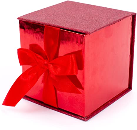 hộp quà tặng noel đỏ rực - Innhanmac