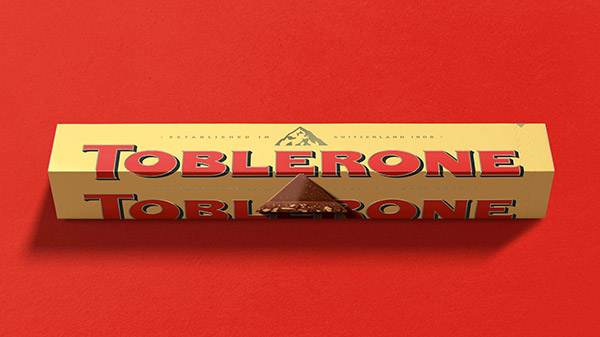 Thương hiệu và nhiếp ảnh của Toblerone