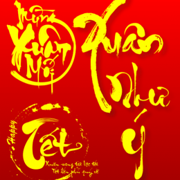 300+ Phông chữ chúc mừng năm mới tết bằng thư pháp năm 2022