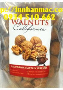 In tem mác cho sản phẩm hạt óc chó - Tại sao nên chọn An Anh?