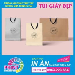 Shop kinh doanh thời trang, phụ kiện thời trang in túi giấy như thế nào giúp tạo ấn tượng tới khách hàng