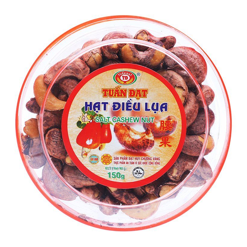 tem dán hộp đựng hạt điều