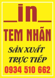 Xưởng In Tem Nhãn Tại Lào Cai
