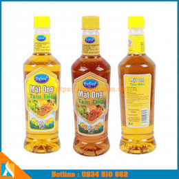 Mẫu Tem Nhãn Dán Chai Mật Ong