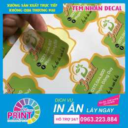 Ứng Dụng Hay Của Decal Giấy Trong In Ấn