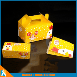 Cung cấp hộp giấy, bao bì giấy đựng thực phẩm mang đi