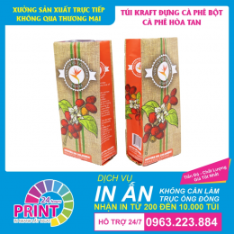 Bao Bì Cà Phê Được Thiết Kế Độc Đáo