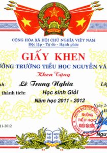 Xưởng in giấy khen chứng chỉ hàng đầu Hà Nội