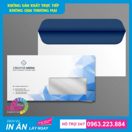 Chia sẻ kinh nghiệm khi đặt in phong bì thư tại nhà in ấn