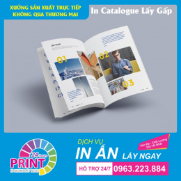 Tìm hiểu dịch vụ in Catalogue nhanh, lấy ngay