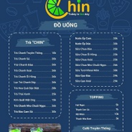 Tuyệt chiêu thiết kế menu trà chanh dẫn khách đông không ngờ