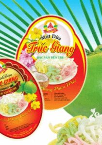 Top Hình Ảnh Mẫu Tem Dán Hộp, Túi Đựng Mứt Dừa Gây Ấn Tượng