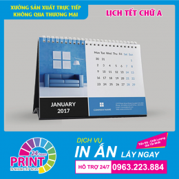 Bài học nhớ đời trong lần in lịch Tết cho công ty