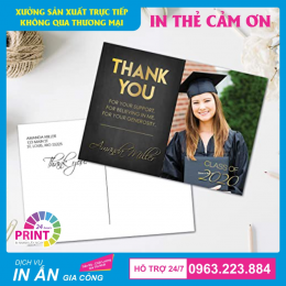 Top 5 mẫu thẻ cảm ơn, tấm thiệp cảm ơn sáng tạo, thân thiện