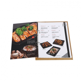 Sử dụng thiết kế menu đẹp để quảng cáo dịch vụ của bạn