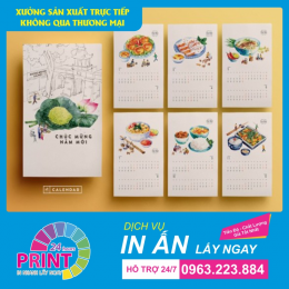 Kinh nghiệm đặt in lịch Tết đẹp và rẻ cho người mới đi in lần đầu