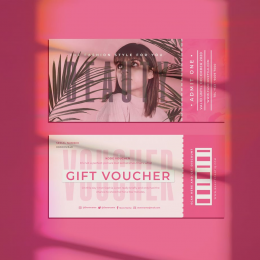 Top 10+ Mẫu Voucher đẹp cho các shop thời trang