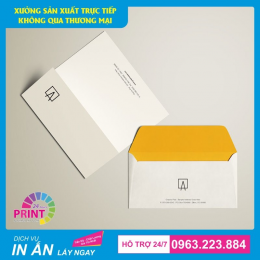 Tìm hiểu “tất tần tật”cách thiết kế và in ấn phong bì thư doanh nghiệp chuẩn chỉnh