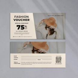 Hướng dẫn thiết kế và in thẻ giảm giá, voucher “kích cầu mua sắm”