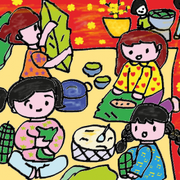 Top 13 gợi ý vẽ tranh mùa xuân, ngày tết xum vầy ý nghĩa 2021