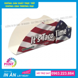 In bao bì, hộp giấy take away, túi giấy, khay giấy take away đẹp, bền, rẻ