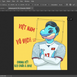 Hướng dẫn 3 cách lật hình ảnh trong Photoshop cực đơn giản