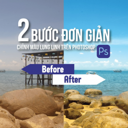 Cách chỉnh màu trong Photoshop như thế nào chỉ với 2 bước đơn giản ?