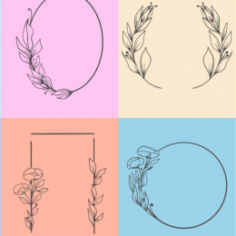 Link Tải Trọn Bộ Khung Viền Trang Trí Đồ Họa Miễn Phí 2021