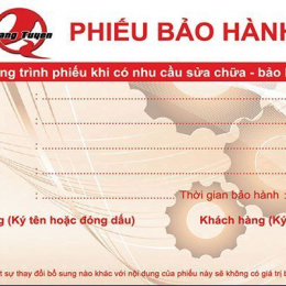 Top Mẫu Phiếu Bảo Hành File Word Chuyên Nghiệp 2021
