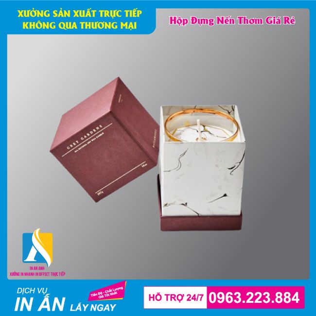 bao bì đựng nến