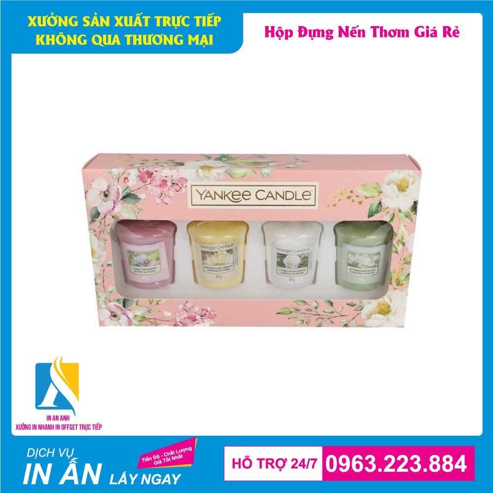 ý tưởng thiết kế hộp nến