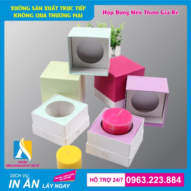 hộp đứng nến