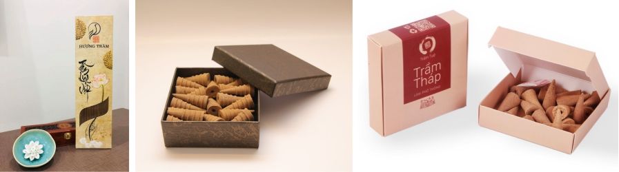 bao bì giấy đựng hương trầm