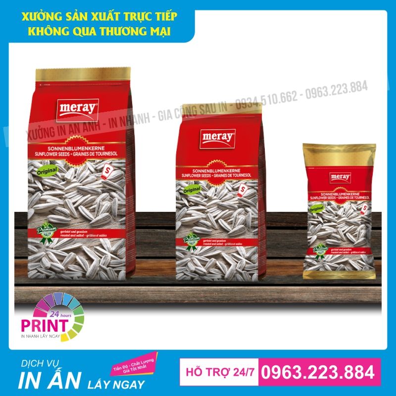 bao bì hướng dương