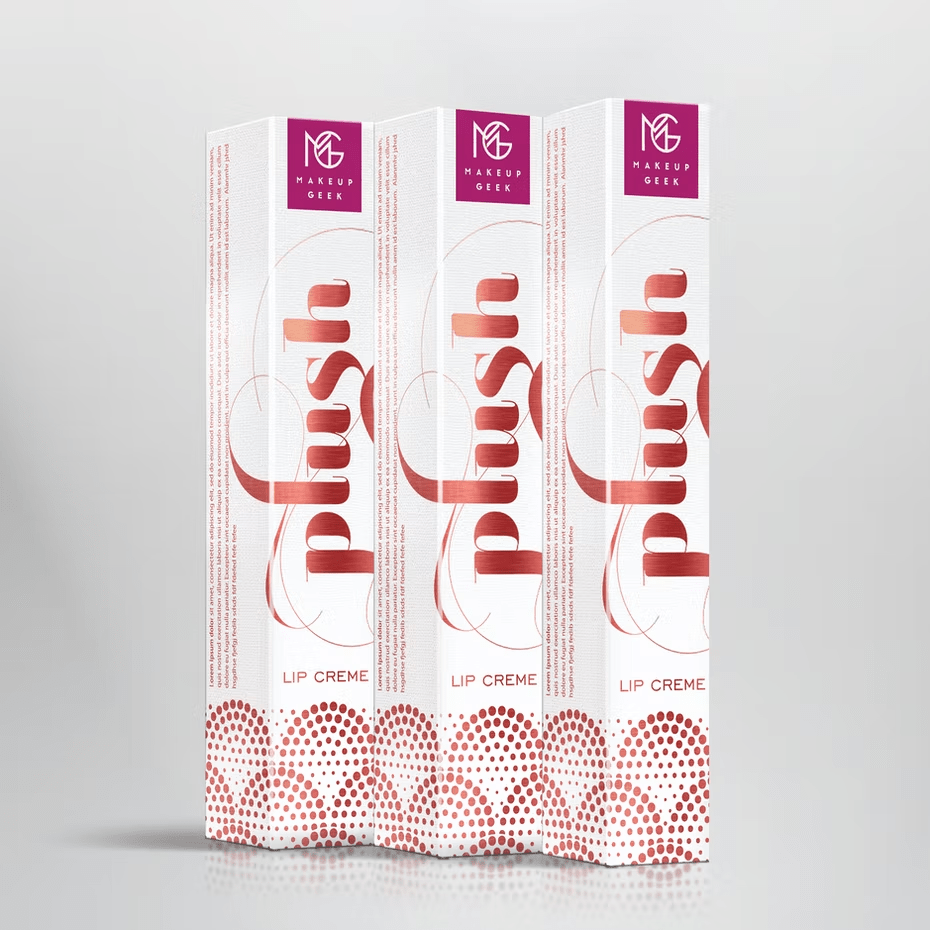 Bao bì đựng mỹ phẩm đẹp