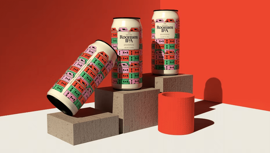 Bạn không thể có một lon bia nếu không có đế lót ly phù hợp. Thiết kế bằng jack forrest