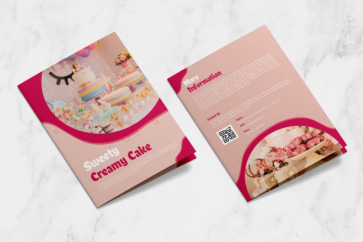10 mẫu thiết kế brochure cho các cửa hàng bánh mà bạn nên biết