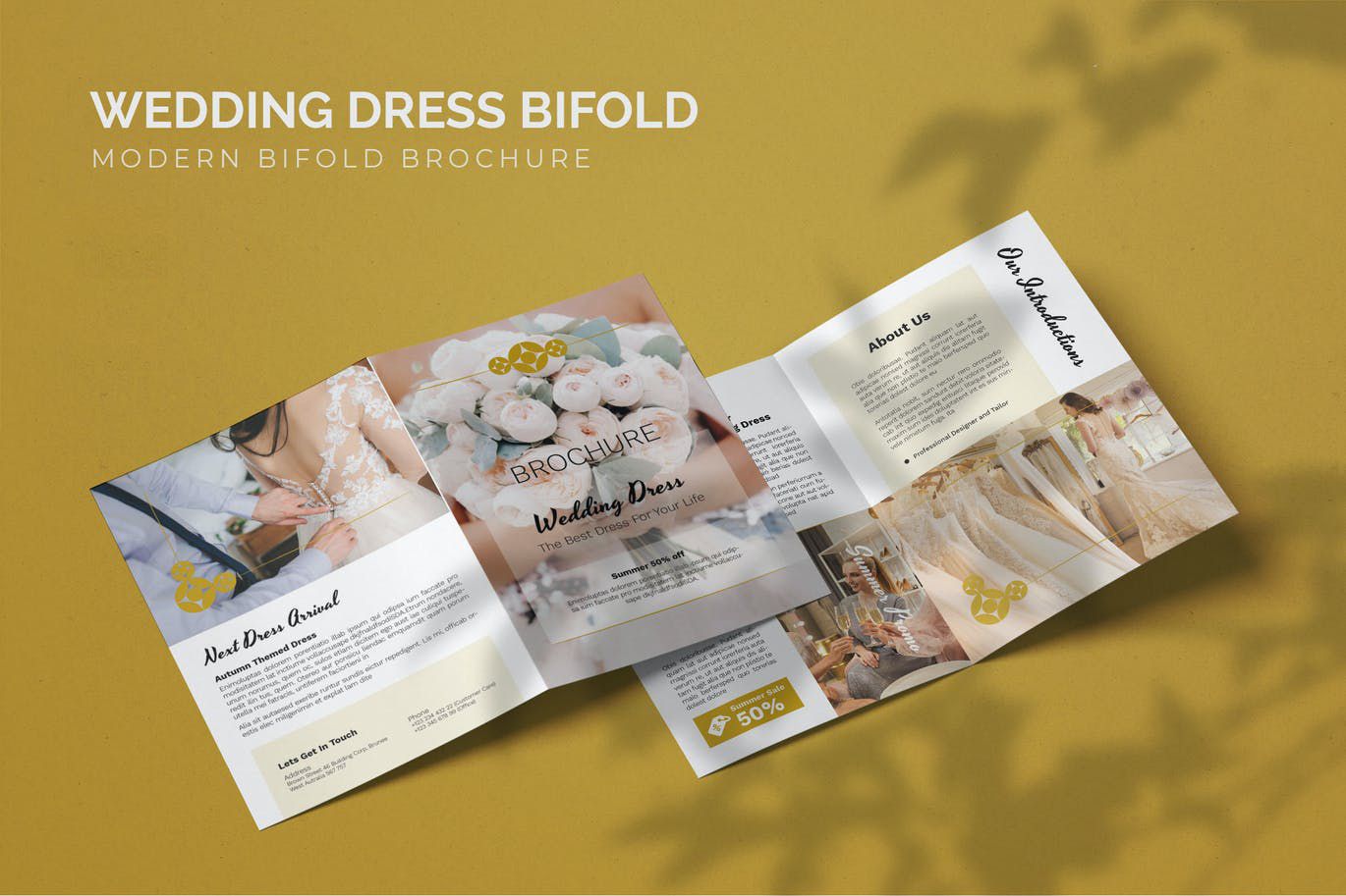 Các mẫu thiết kế Brochure cho doanh nghiệp cung cấp dịch vụ tiệc cưới