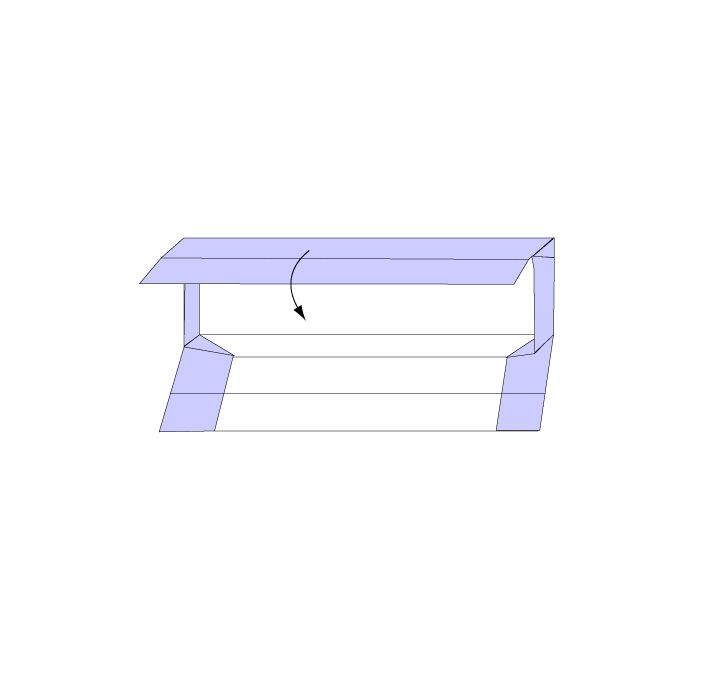 Hướng dẫn cách gấp hộp dài