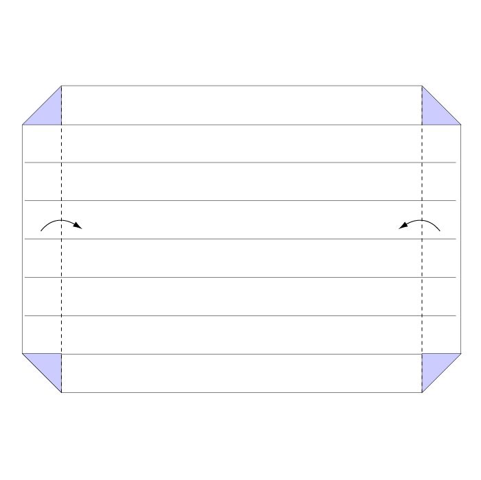 Hướng dẫn cách gấp hộp dài