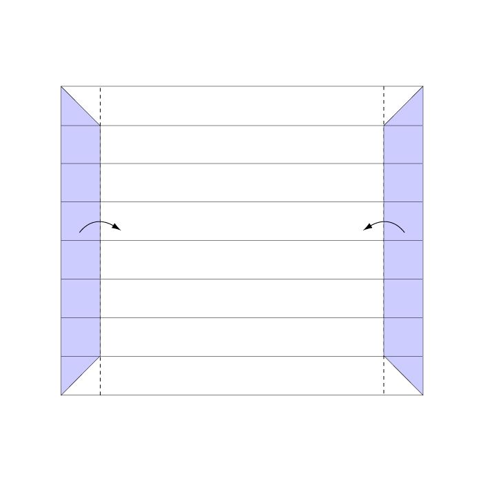 Hướng dẫn cách gấp hộp dài