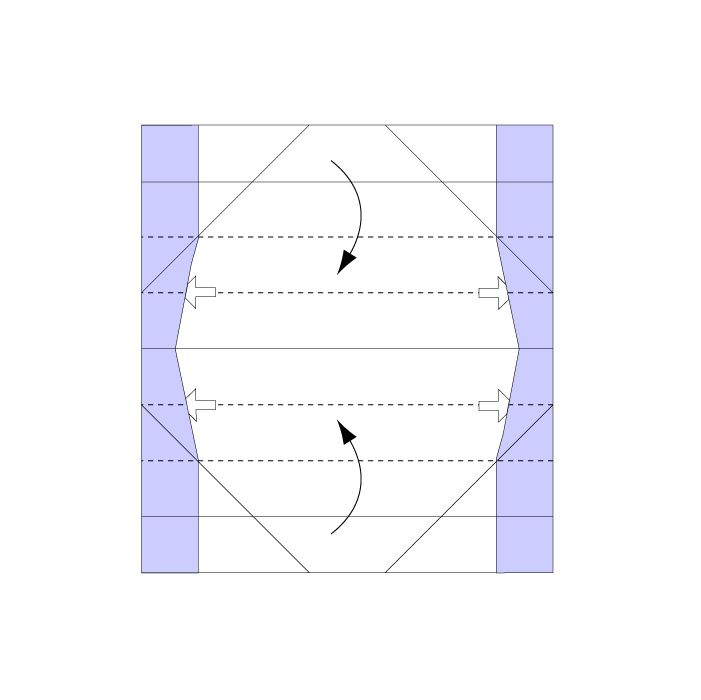 Hướng dẫn cách gấp hộp dài