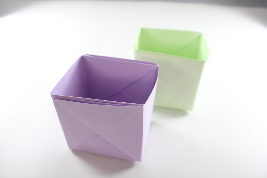 Hướng dẫn cách làm hộp đựng bút bằng cách gấp giấy Origami